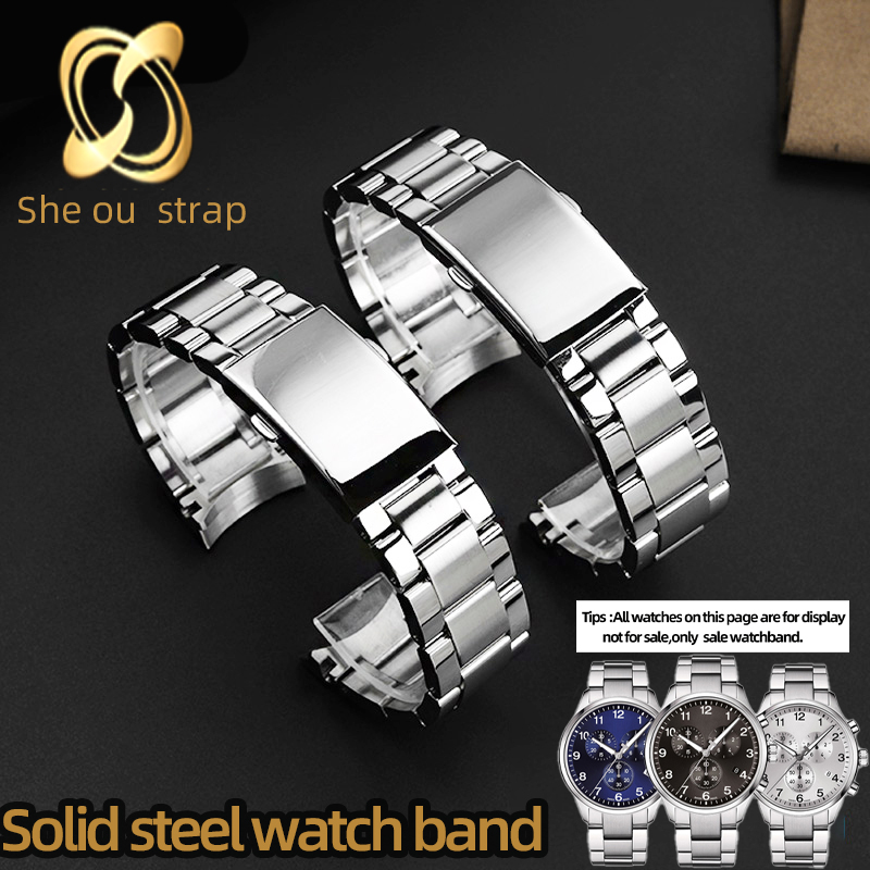 Butterfly Clasp Deployant - 22MM High Quality Stainless Steel Watch