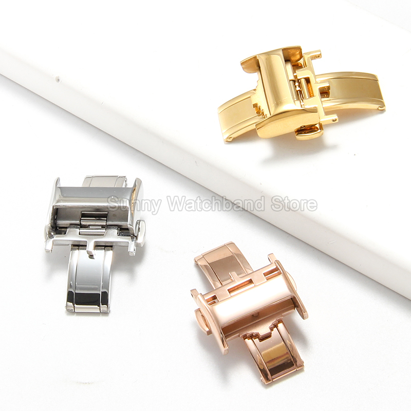 Butterfly Clasp Deployant - 316L Stainless Steel Butterfly Deployment Clasp
