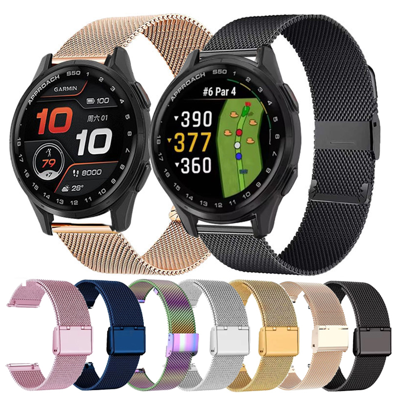 22mm 20mm Mesh Loop For Garmin - Milanese Loop Magnetic recensione e prezzo