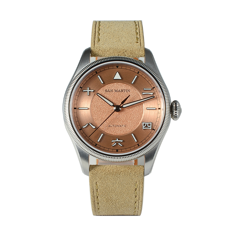 San Martin Men Automatic Watch - Leather Strap Quick Release recensione e prezzo