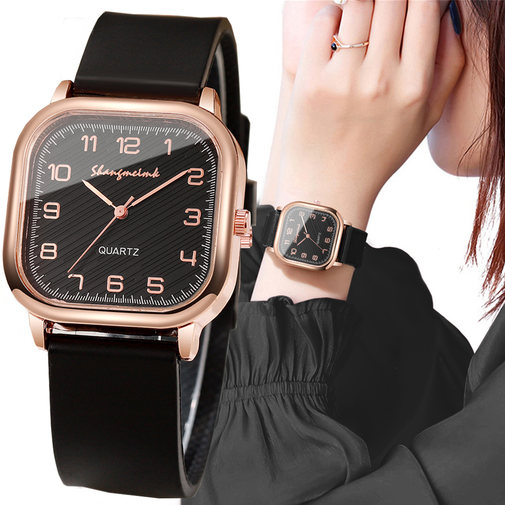 Fashion Square Women Watches C - Silicone Band Women recensione e prezzo