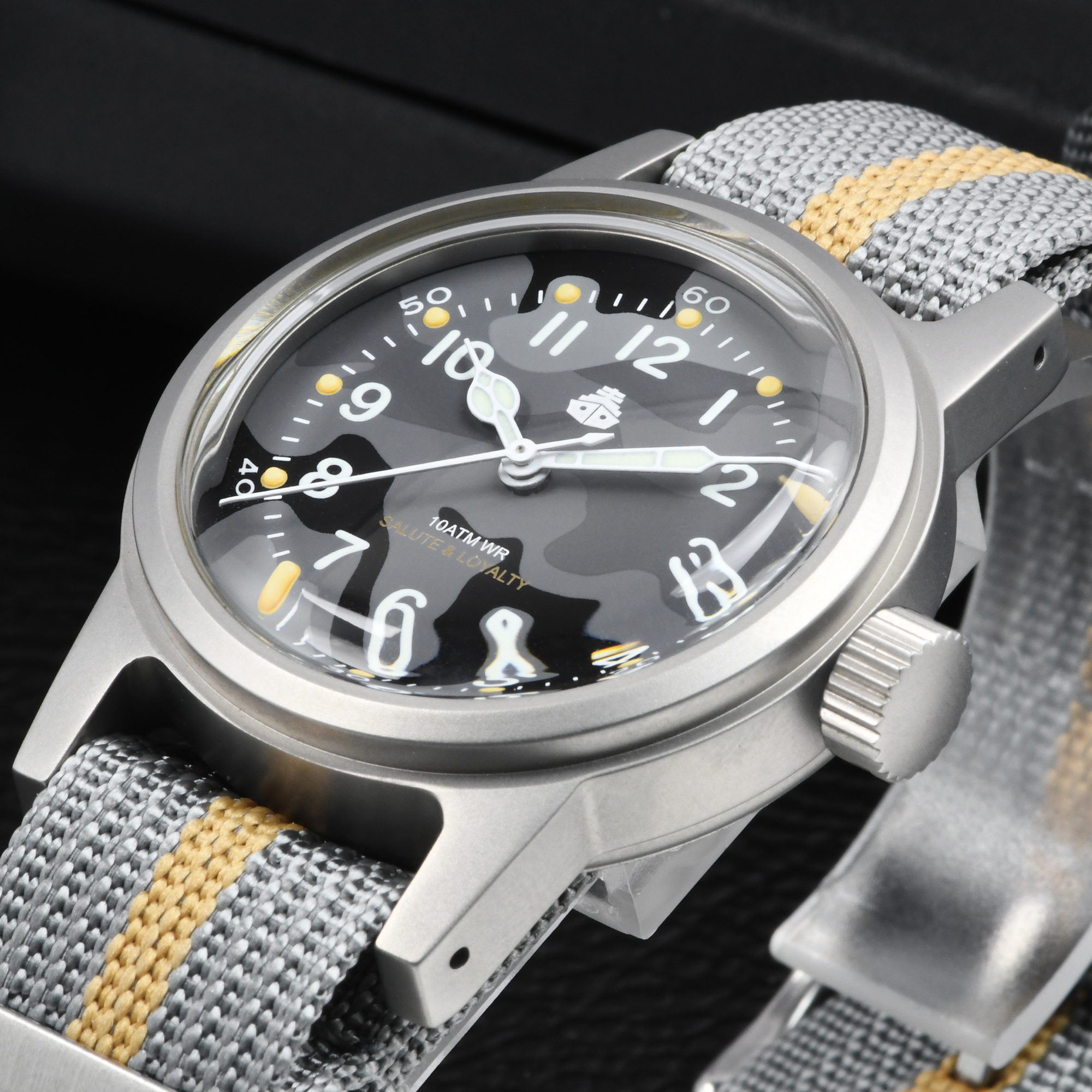 TEKAPO Replica World War II Re - Canvas Strap Watch recensione e prezzo