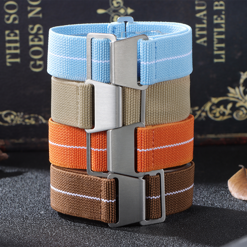 Elastic Watch Strap 18mm 20mm  - Parachute Strap Elastic recensione e prezzo