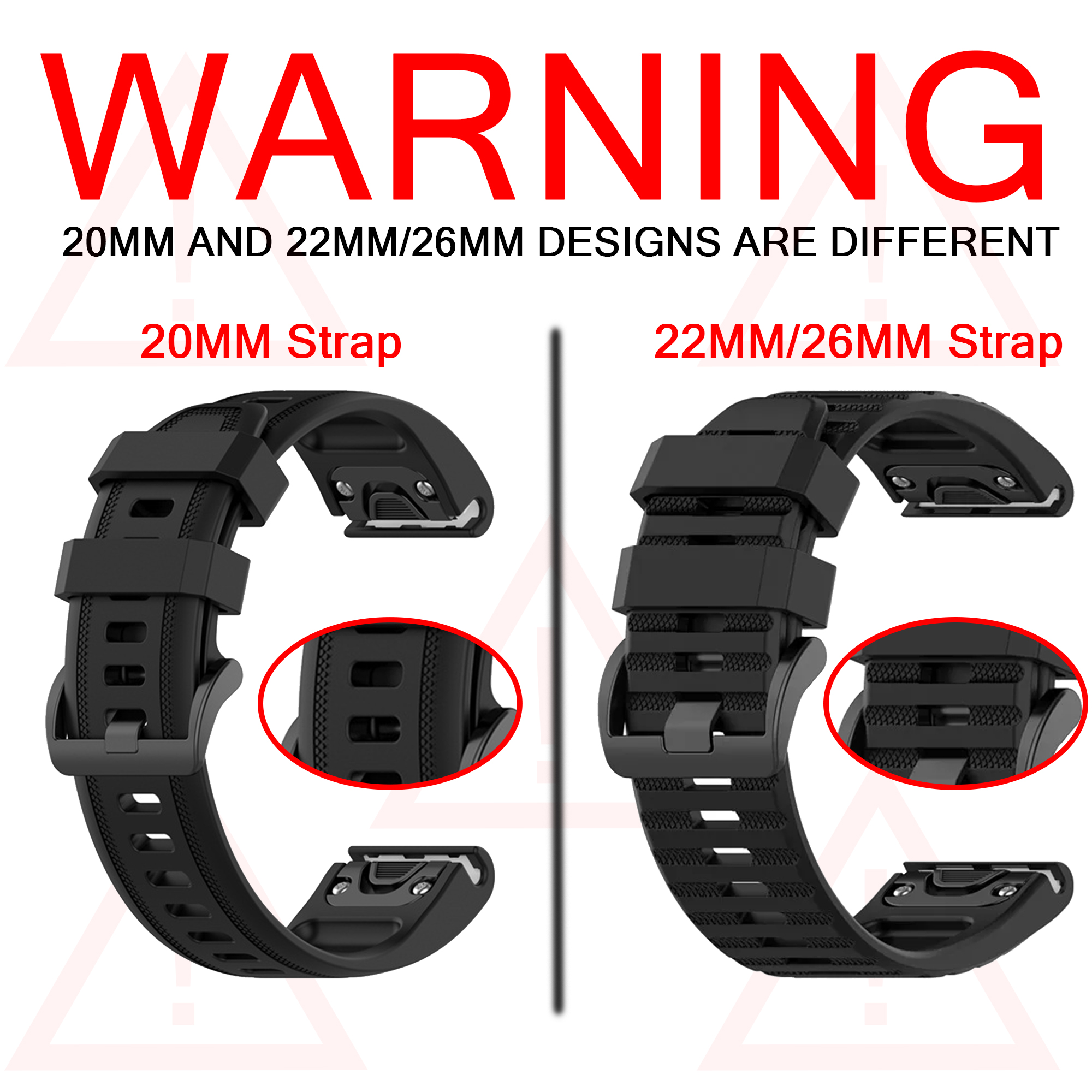 Watch Bands For Garmin Fenix 8 - Silicone Watch Band 22Mm recensione e prezzo
