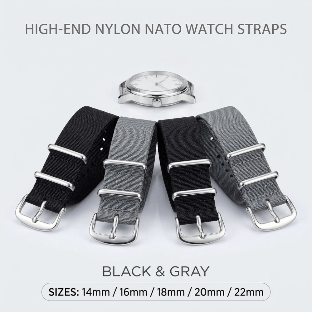 14/16/18/20/22mm NATO Watch Ba - Nato Strap Nylon recensione e prezzo