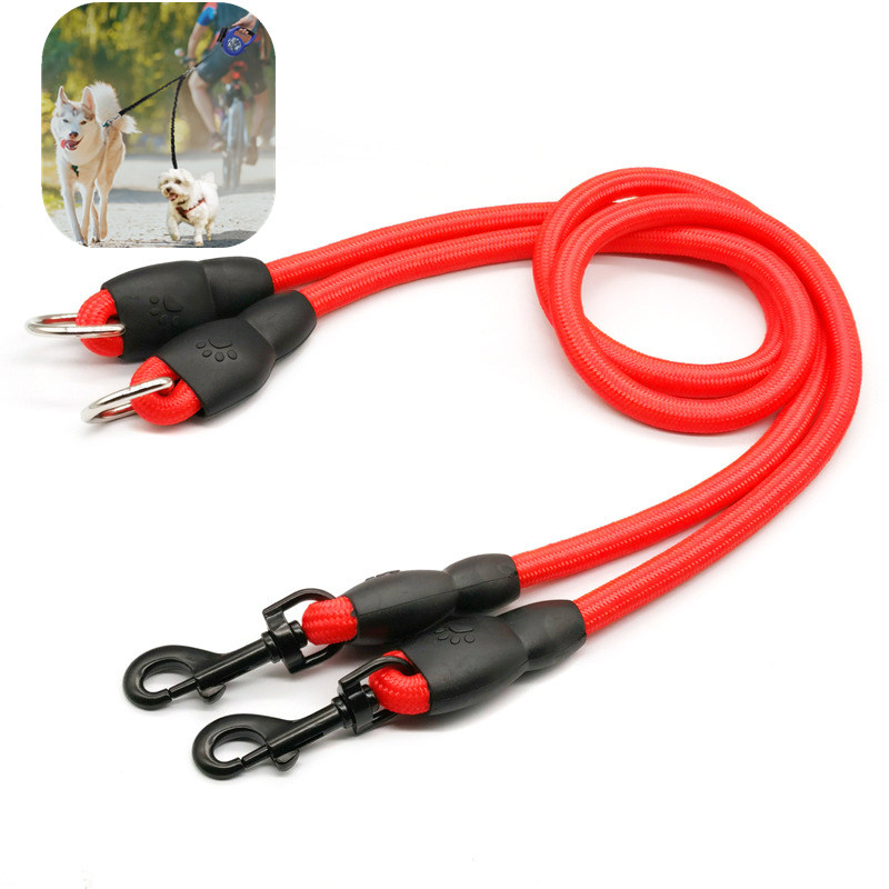 Dog Leash Double Leashes for D - Leather Strap Quick Release recensione e prezzo