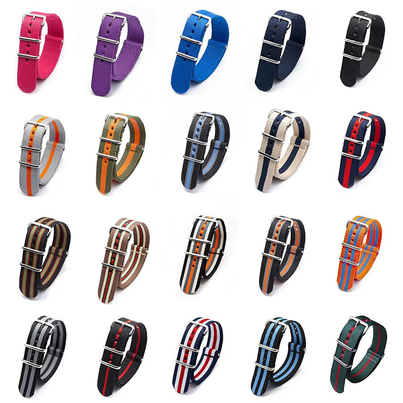 18/20/22/24mm Cambos Stripes S - Nato Strap Nylon recensione e prezzo
