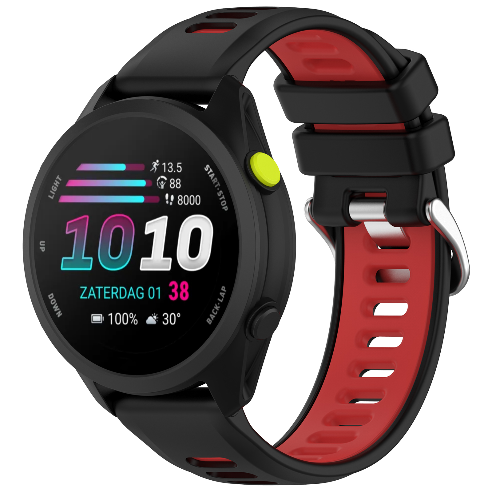 Dual-Color Silicone Sport Watc - Silicone Watch Band 22Mm recensione e prezzo