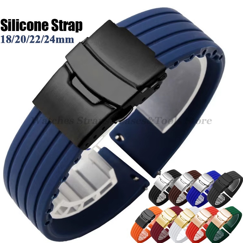 18mm 20mm 22mm 24mm Quick Rele - Rubber Strap Diver recensione e prezzo