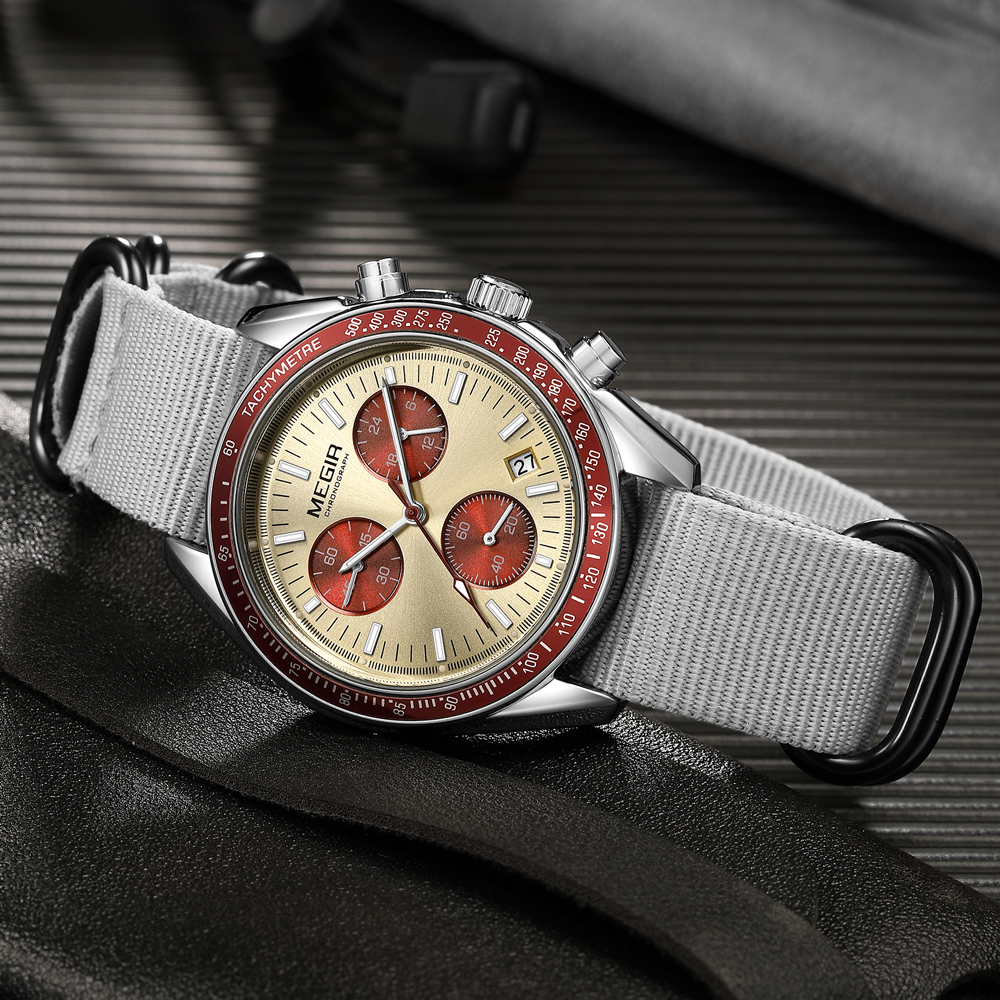 MEGIR New Luxury Men's Watches - Canvas Strap Watch recensione e prezzo
