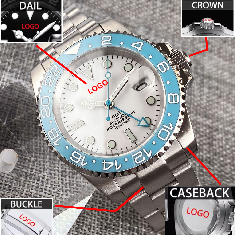 Customized 40mm Ice Blue Dial  - Stainless Bracelet Diver recensione e prezzo