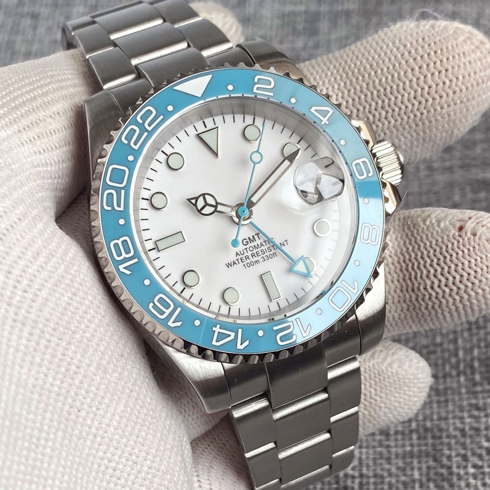 Customized 40mm Ice Blue Dial  - Stainless Bracelet Diver recensione e prezzo