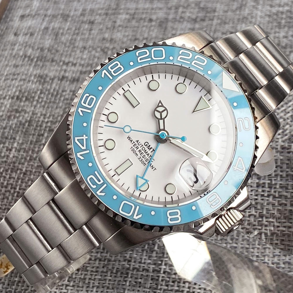 Customized 40mm Ice Blue Dial  - Stainless Bracelet Diver recensione e prezzo