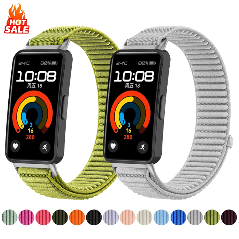 Nylon Loop Strap For Huawei Ba - Sport Loop Velcro recensione e prezzo