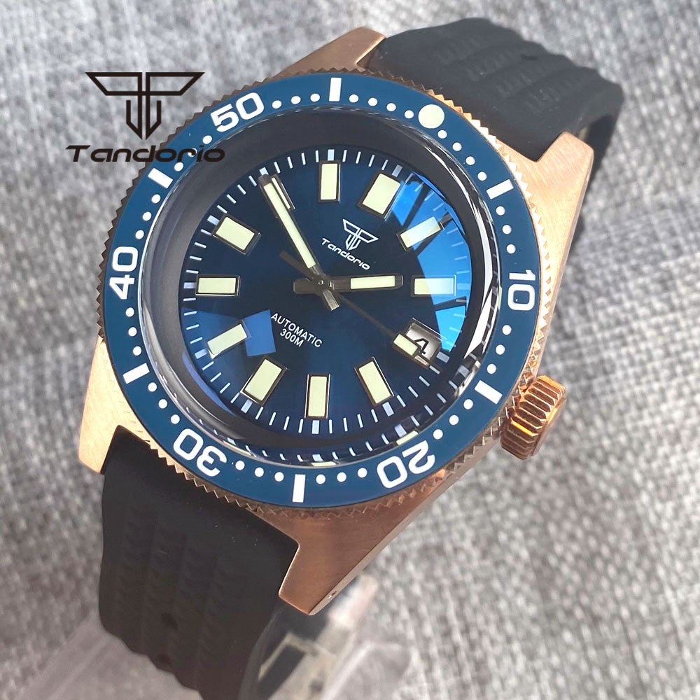 Tandorio 62 MAS CUSN8 Solid Br - Rubber Strap Diver recensione e prezzo