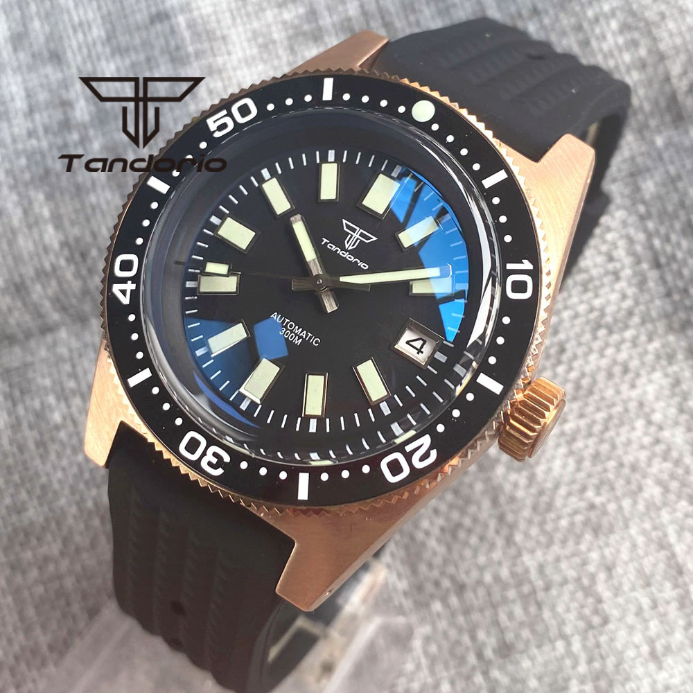 Tandorio 62 MAS CUSN8 Solid Br - Rubber Strap Diver recensione e prezzo