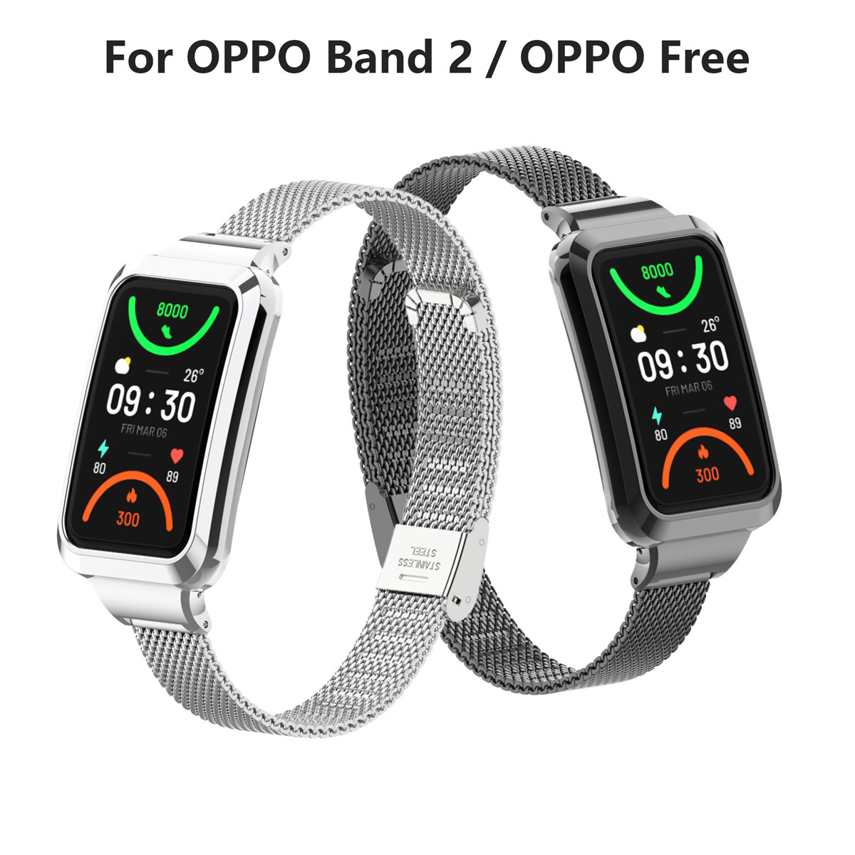 Suitable for Oppo Band 2 Stain - Mesh Strap Metal recensione e prezzo