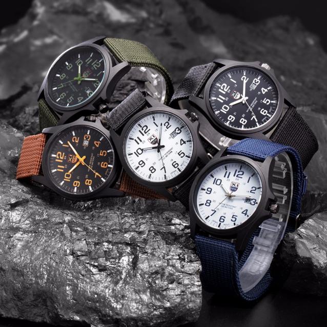 Men'S Quartz Watch Student Sim - Tropic Strap Vintage recensione e prezzo