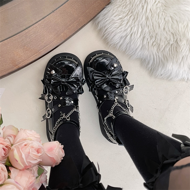 2026 Platform Lolita Shoes Wom - Mesh Strap Metal recensione e prezzo