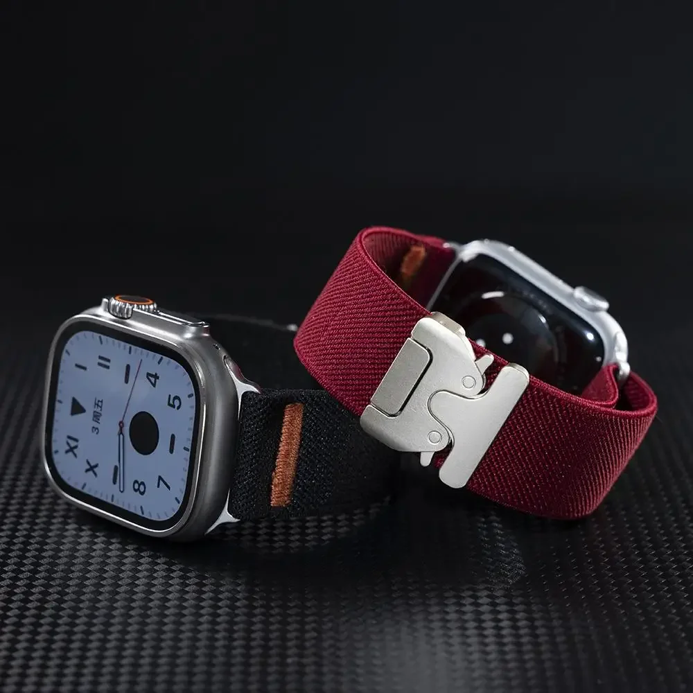 Nylon Strap for Apple Watch ba - Parachute Strap Elastic recensione e prezzo