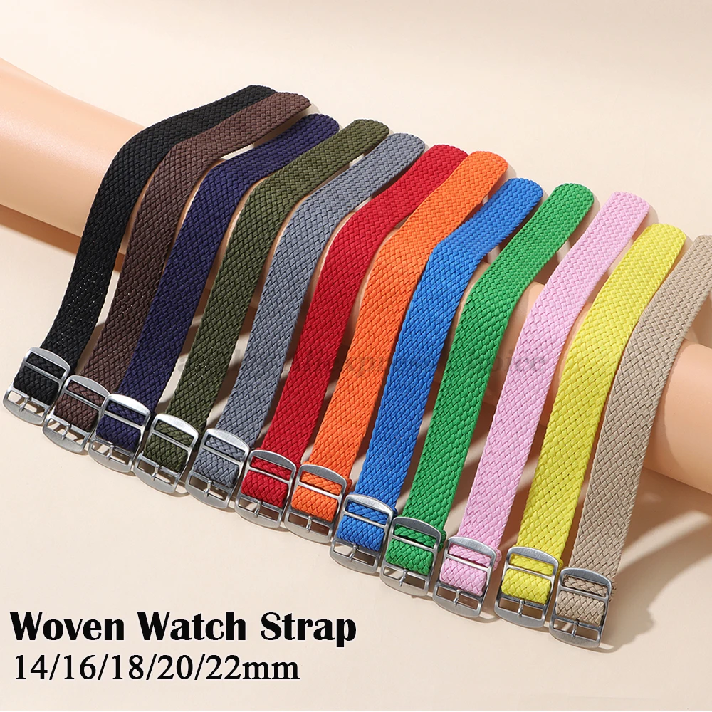 14mm 16mm 18mm 20mm 22mm Fabri - Perlon Strap Woven recensione e prezzo