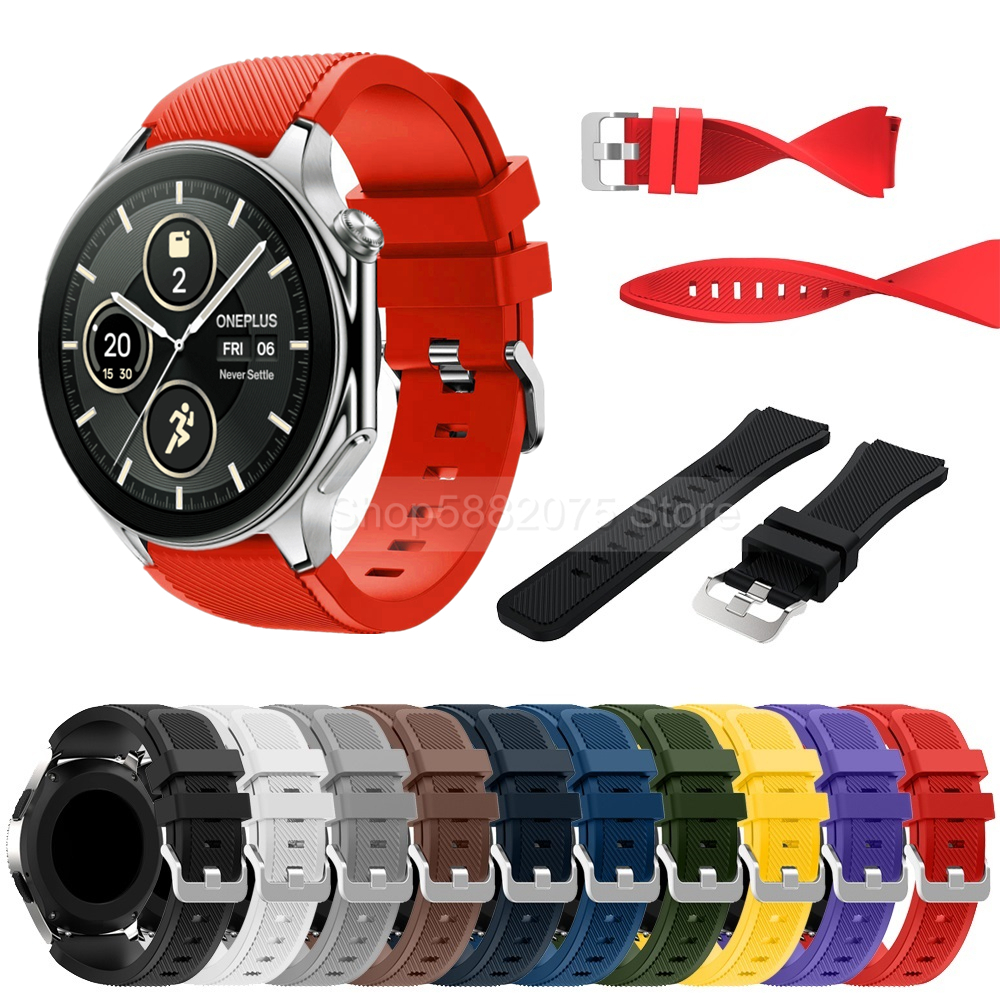 22mm Silicone Strap For OPPO W - Silicone Watch Band 22Mm recensione e prezzo