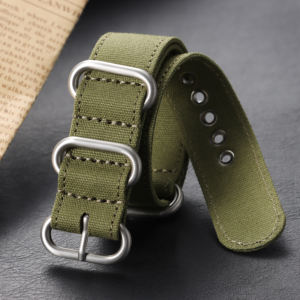 18mm 20mm 22mm 24mm Canvas Nyl - Canvas Strap Watch recensione e prezzo