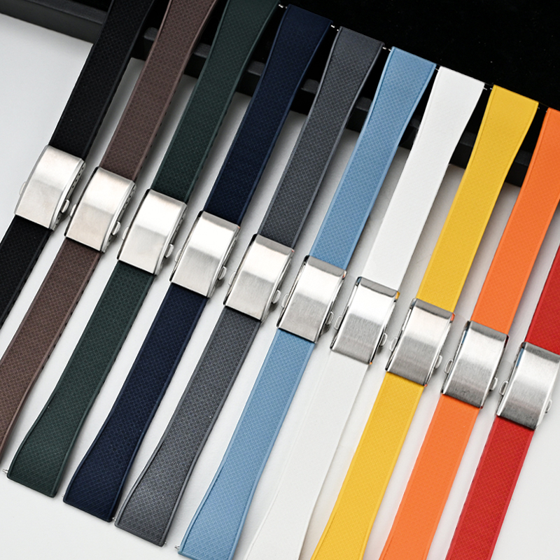 Fluoro Rubber Watch Band FKM T - Rubber Strap Diver recensione e prezzo