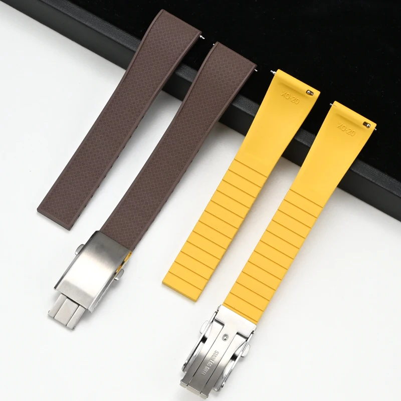 Fluoro Rubber Watch Band FKM T - Rubber Strap Diver recensione e prezzo