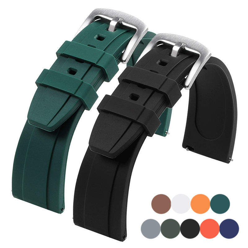 Premium Silicone Watch Band Qu - Rubber Strap Diver recensione e prezzo