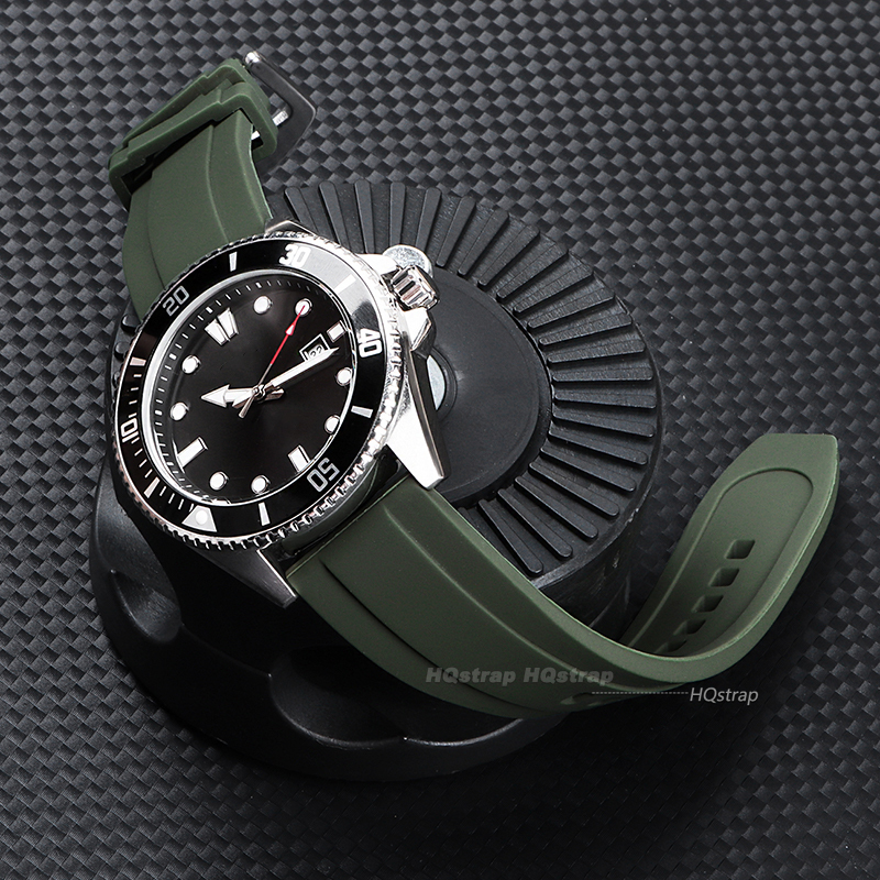 Premium Silicone Watch Band Qu - Rubber Strap Diver recensione e prezzo