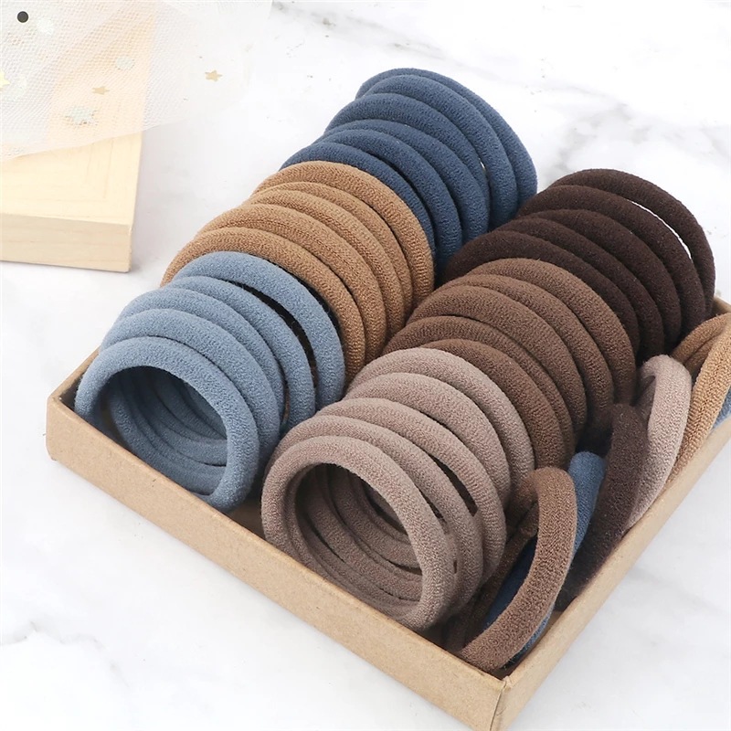 50PCS/Set Women Girls Basic Ha - Silicone Band Women recensione e prezzo