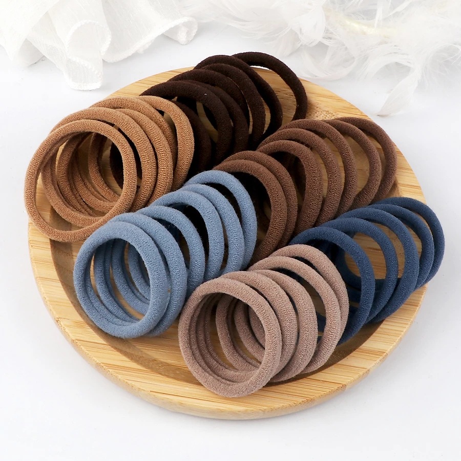 50PCS/Set Women Girls Basic Ha - Silicone Band Women recensione e prezzo