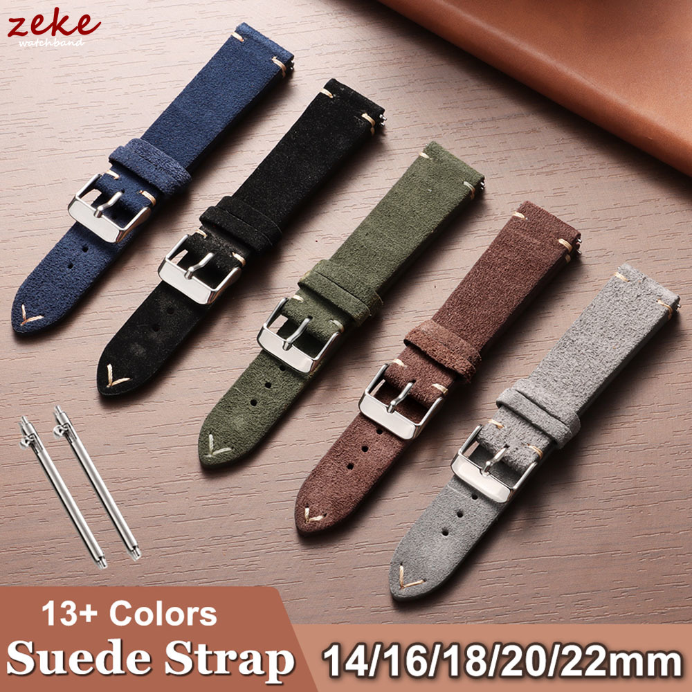 Vintage Soft Suede Leather Str - Suede Strap Watch recensione e prezzo