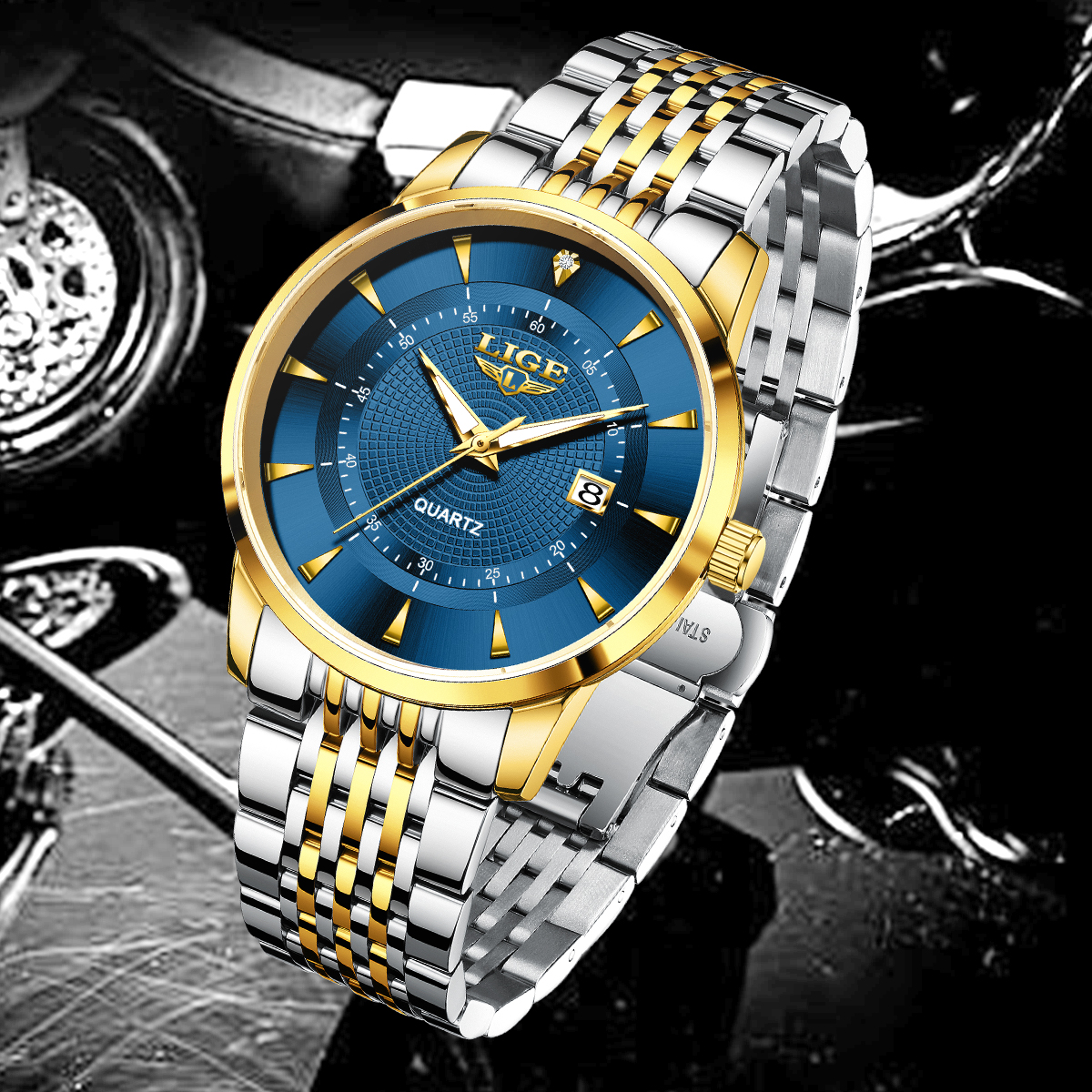 LIGE New 2025 Luxury Man Watch - Stainless Bracelet Diver recensione e prezzo