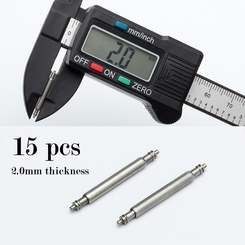 15pcs Watch Band Pin 2.0mm Dia - Spring Bar Tool Set recensione e prezzo