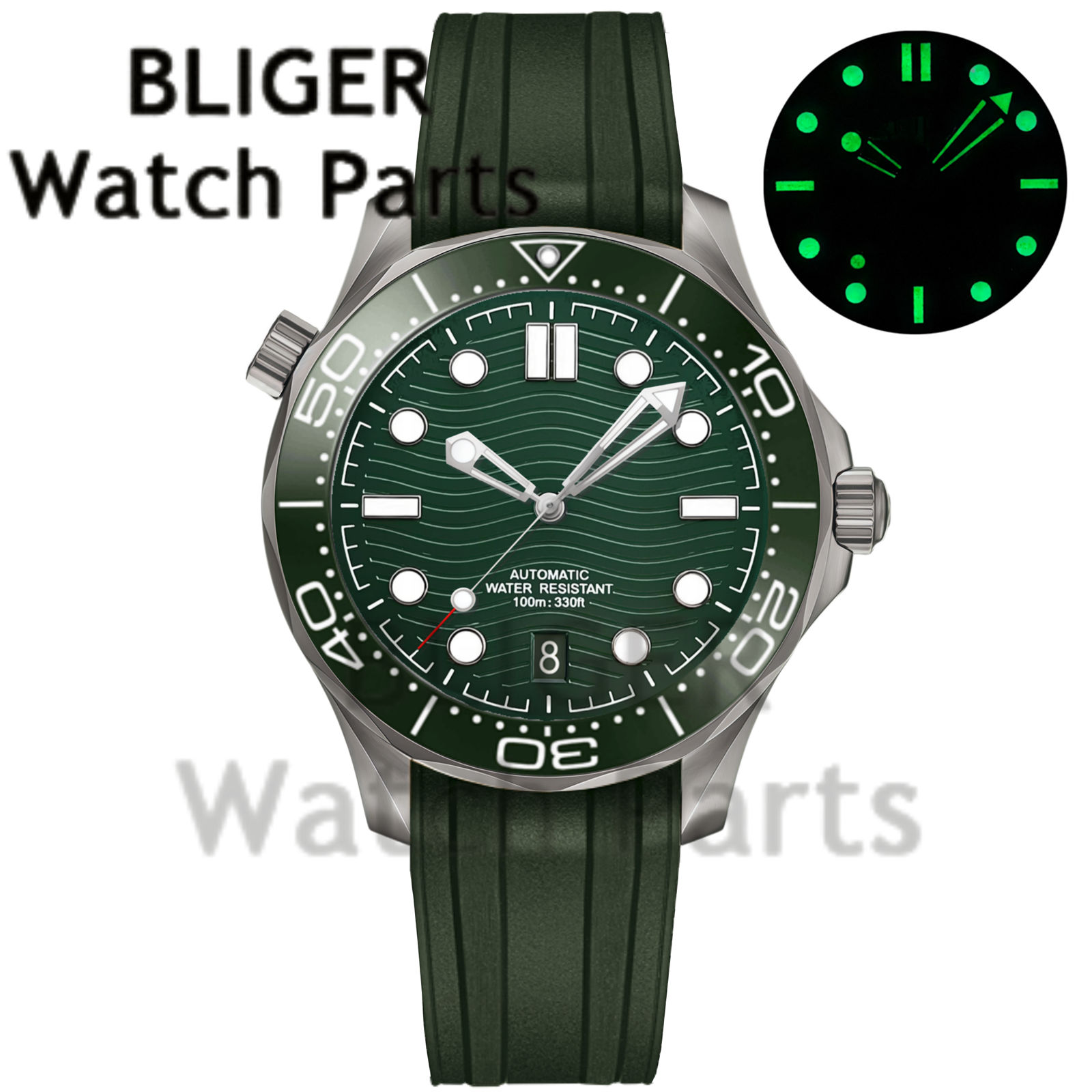 Customizable DIY 41mm Titanium - Stainless Bracelet Diver recensione e prezzo