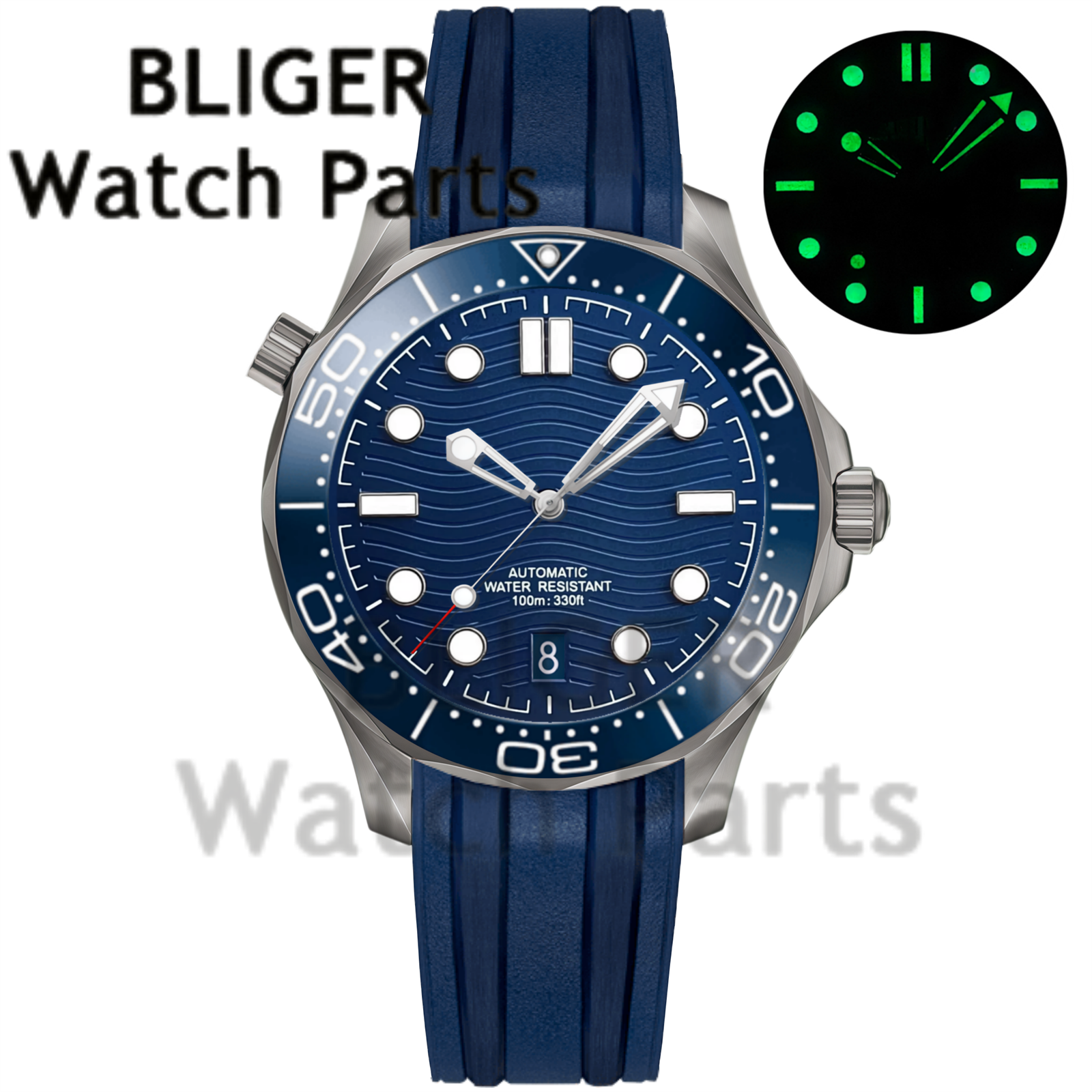 Customizable DIY 41mm Titanium - Stainless Bracelet Diver recensione e prezzo