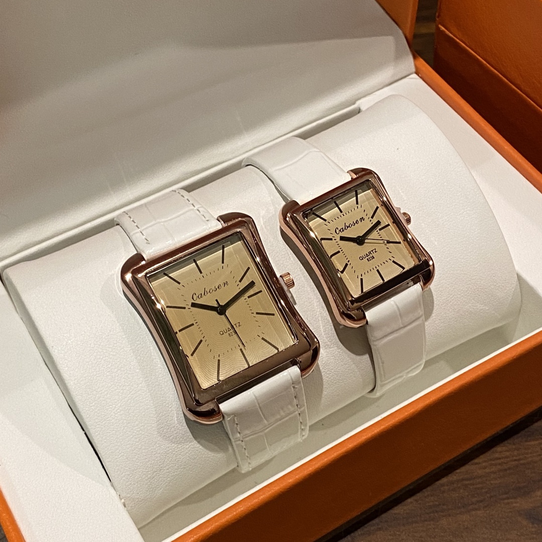 Couple Watch Quartz Movement B - Leather Watch Band Men recensione e prezzo