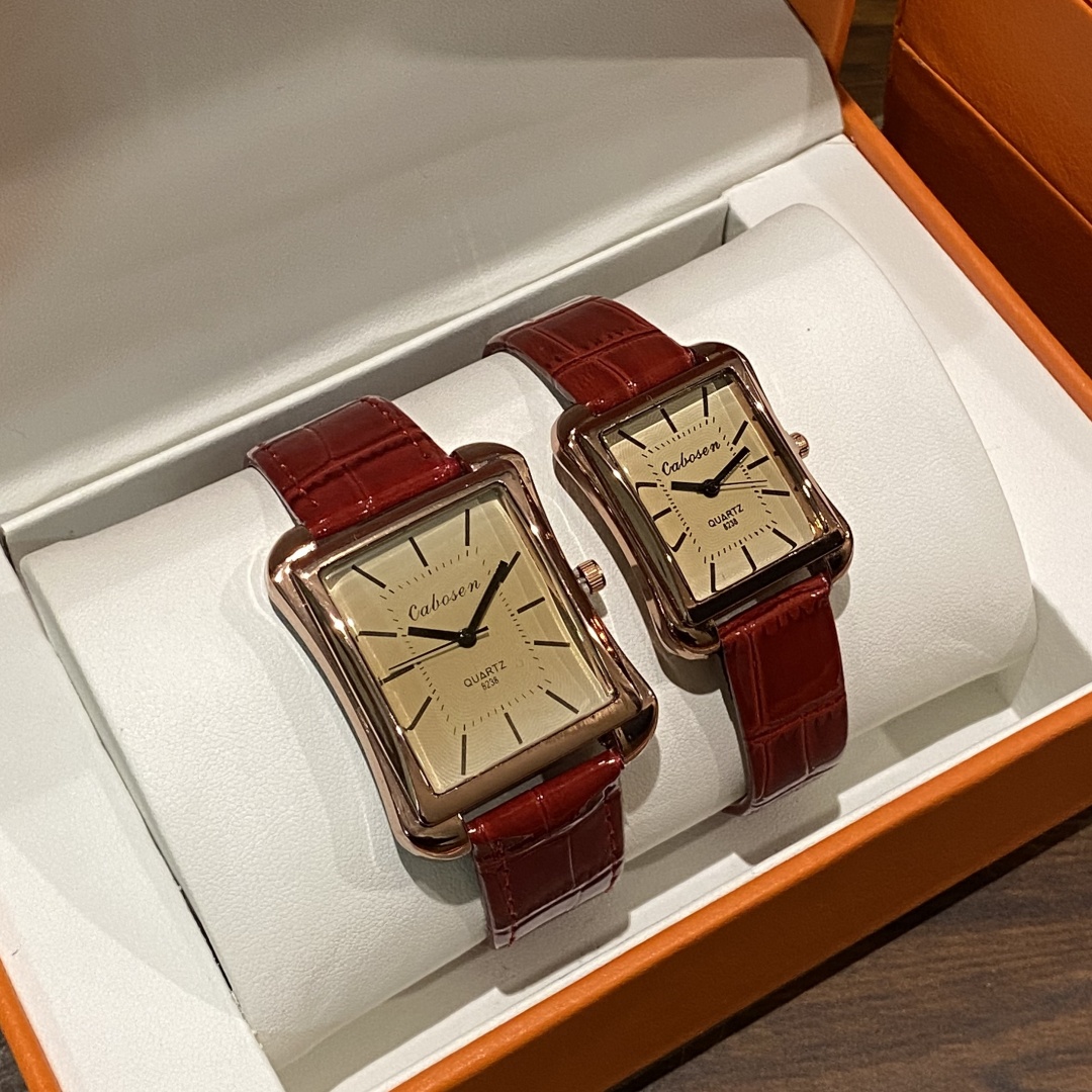 Couple Watch Quartz Movement B - Leather Watch Band Men recensione e prezzo