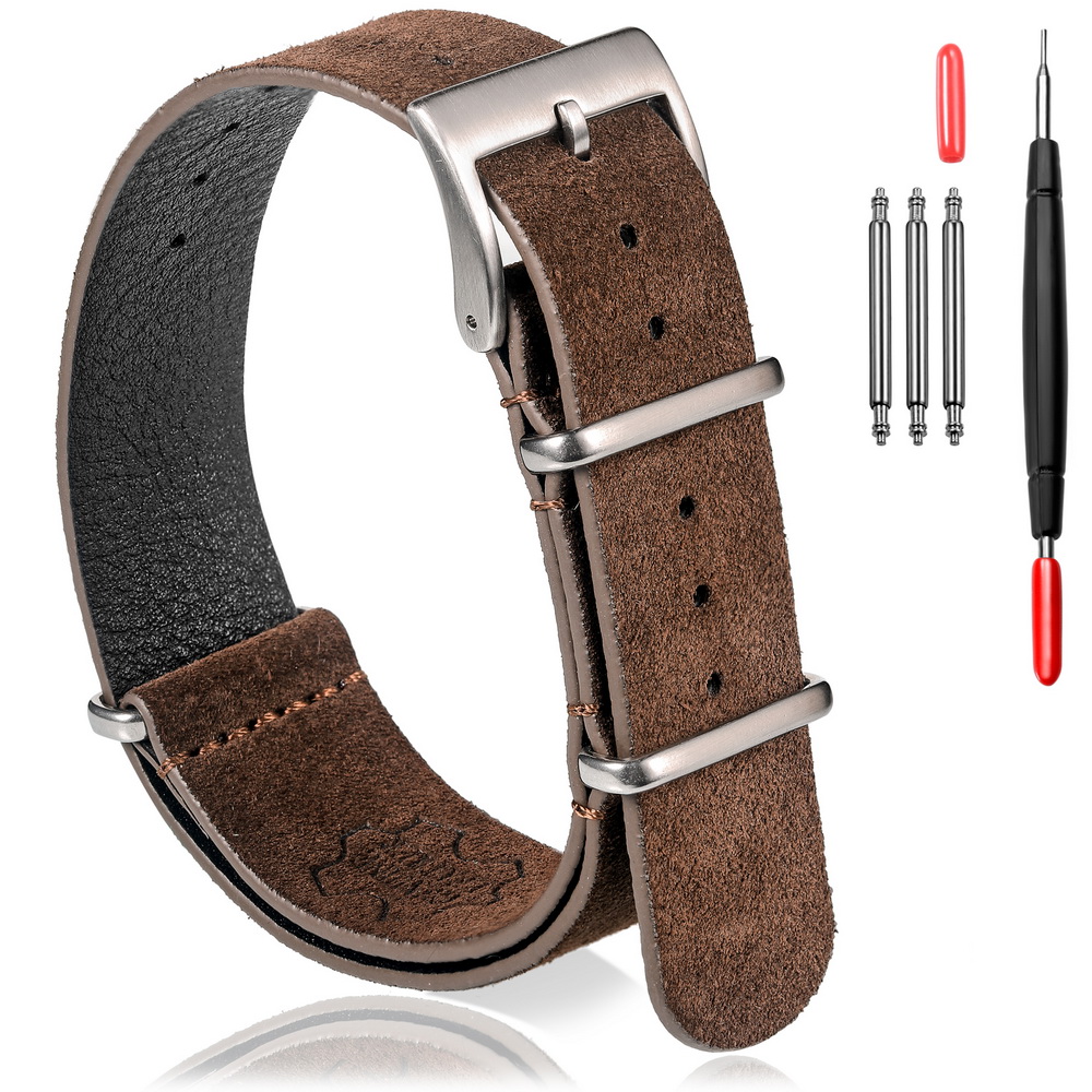 HEMSUT Genuine Leather Watch B - Tropic Strap Vintage recensione e prezzo
