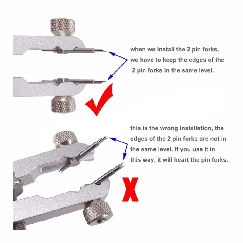 Aluminum Alloy Watch Band Remo - Spring Bar Tool Set recensione e prezzo