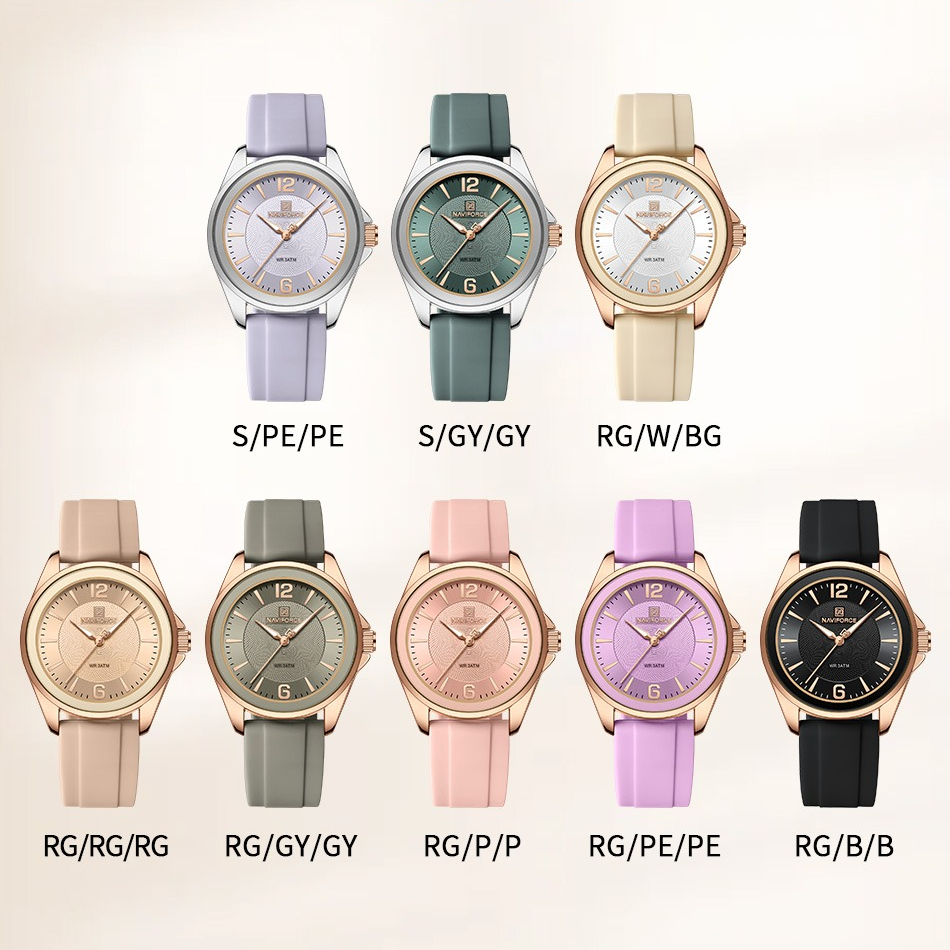 New Style NAVIFORCE Women's Wa - Silicone Band Women recensione e prezzo