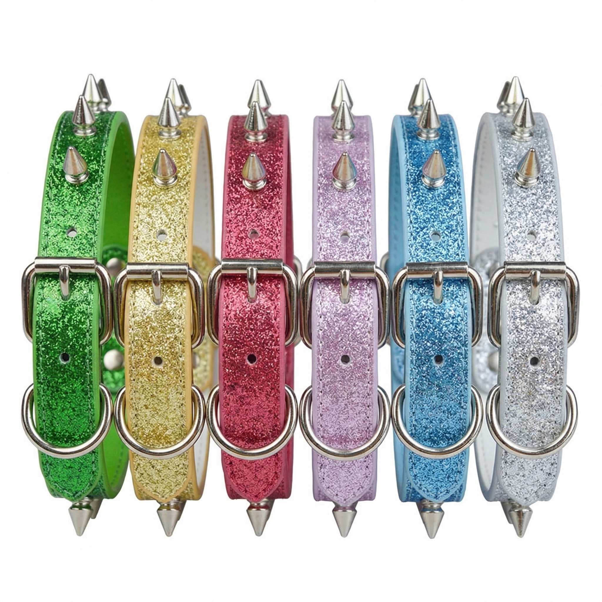 Punk Style Rivet Pet Collar Le - Leather Strap Quick Release recensione e prezzo