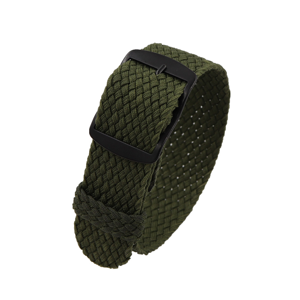 18mm 20mm 22mm Solid color For - Perlon Strap Woven recensione e prezzo