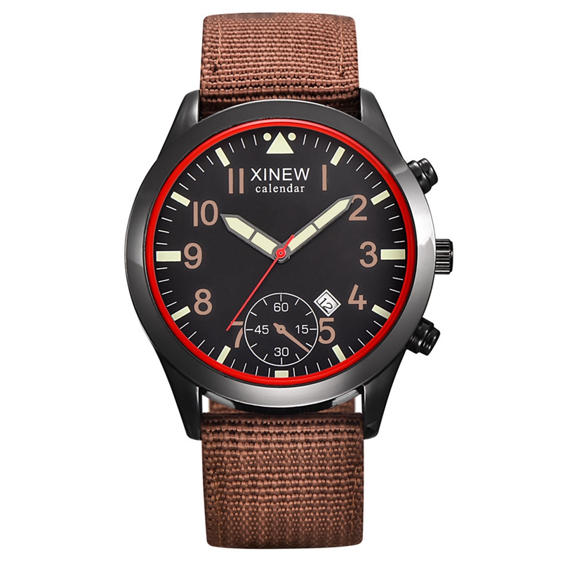 2020 XINEW Watches Men Fashion - Canvas Strap Watch recensione e prezzo