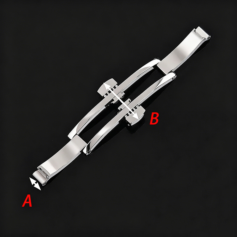 Watch Band Buckle Stainless St - Butterfly Clasp Deployant recensione e prezzo