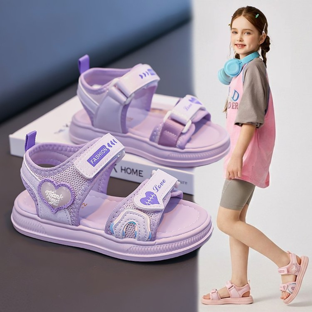 Girls' Heart-Shaped Princess S - Sport Loop Velcro recensione e prezzo