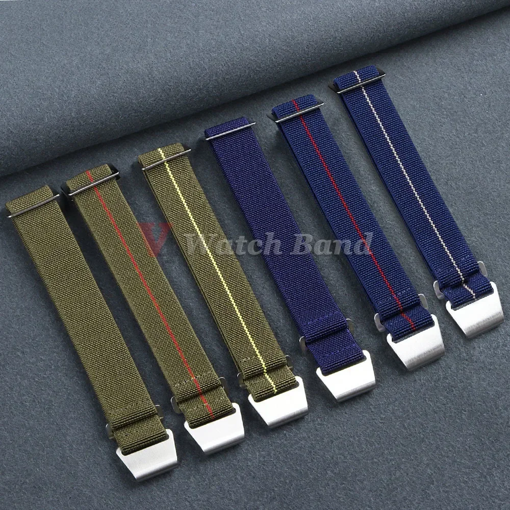 Elastic Watch Strap 60s French - Parachute Strap Elastic recensione e prezzo