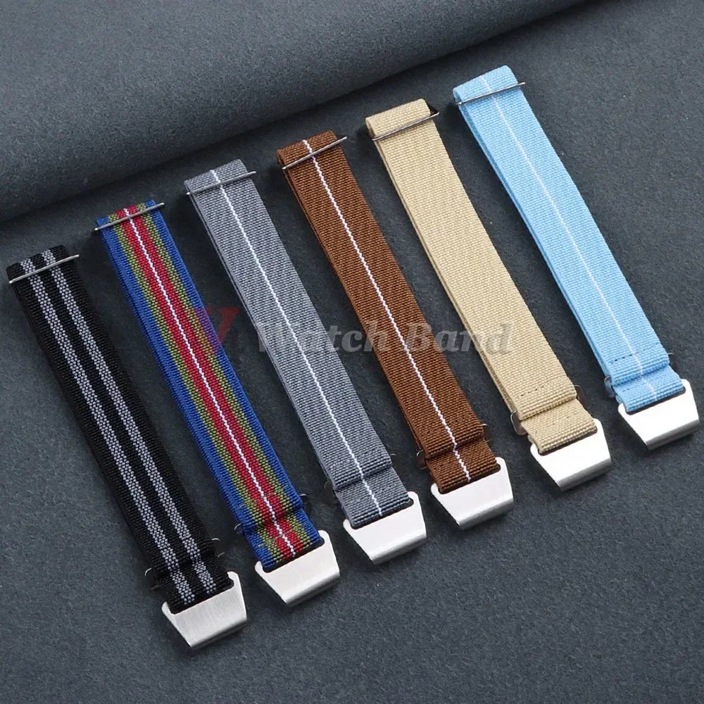 Elastic Watch Strap 60s French - Parachute Strap Elastic recensione e prezzo